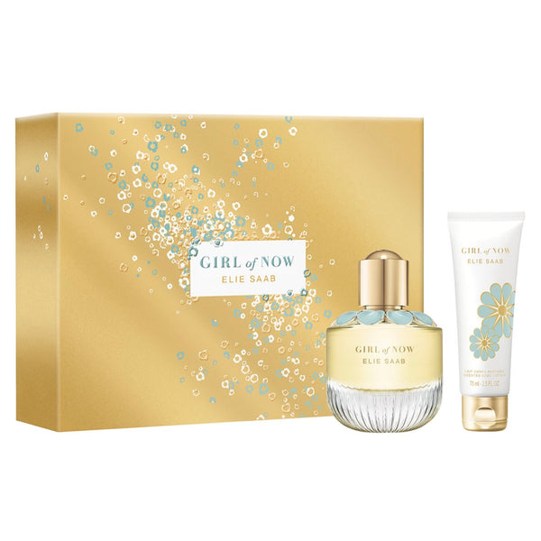Elie Saab Girl of Now Gift Set 50ml EDP + 75ml Body Lotion