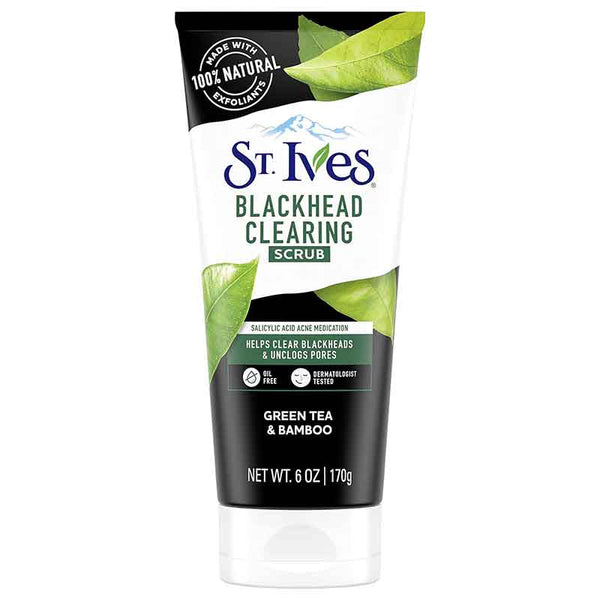 St. Ives Blackhead Clearing Green Tea Face Scrub 150ml