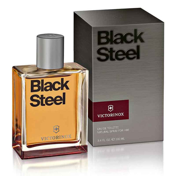 Swiss Army Black Steel Eau de Toilette 100ml Spray