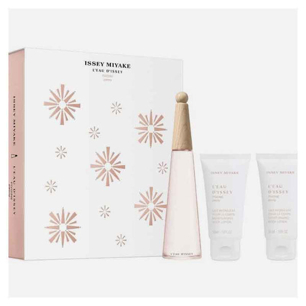 Issey Miyake L'Eau d'Issey Pivoine Gift Set 50ml EDT + 2 x 50ml Body Lotion