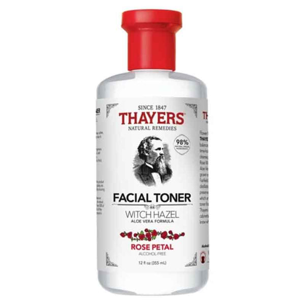 Thayers Witch Hazel Aloe Vera Formula Rose Petal Facial Toner 355ml