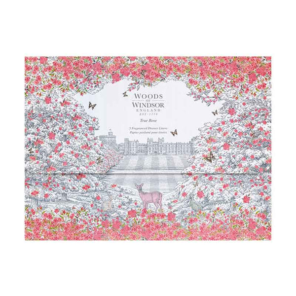 Woods Of Windsor True Rose Drawer Liner - 5 Pack