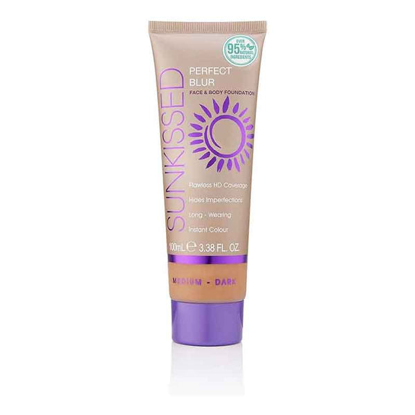 Sunkissed Perfect Blur Face & Body Foundation 100ml - Medium Dark