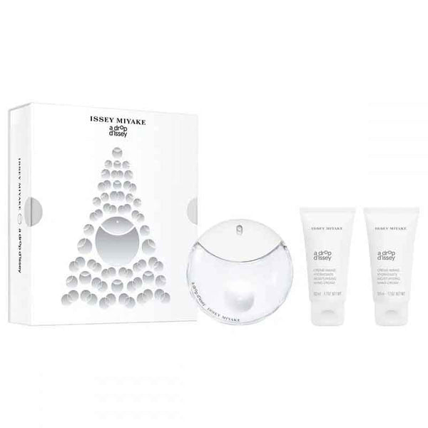 Issey Miyake A Drop d'Issey Gift Set 50ml EDP + 2 x 50ml Hand Cream