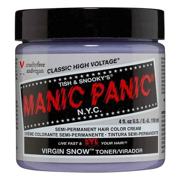Manic Panic High Voltage Classic Semi-Permanent Hair Colour 118ml - Virgin Snow