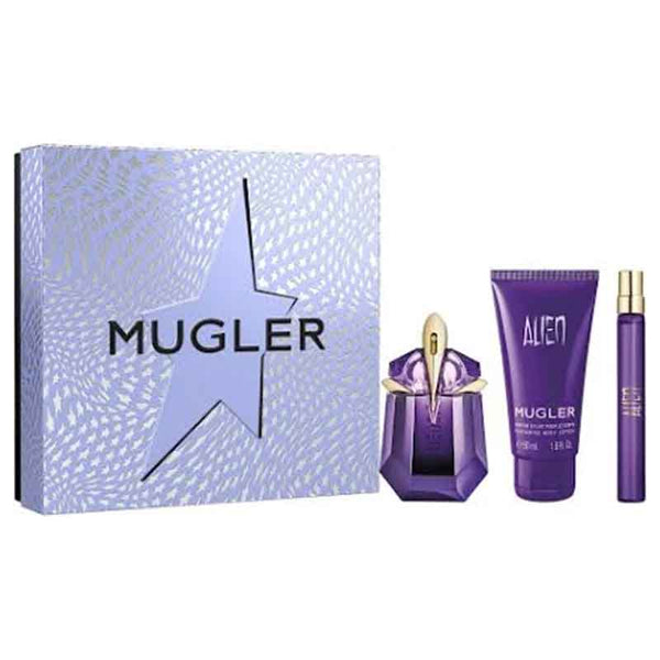 Thierry Mugler Alien Gift Set 30ml EDP + 50ml Body Lotion + 10ml EDP Purse Spray