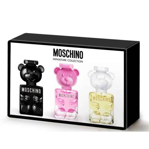 Moschino Toy Miniature Trio Gift Set 5ml Toy 2 EDP + 5ml Toy Boy EDP + 5ml Toy 2 Bubble Gum EDT