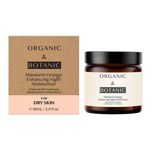 Organic & Botanic Mandarin Orange Enhancing Night Moisturiser 60ml