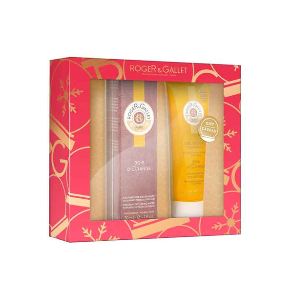 Roger & Gallet Bois d'Orange Gift Set 30ml Eau Fraiche Perfume + 50ml Shower Gel