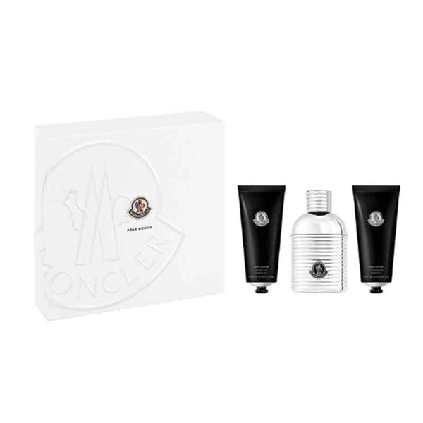 Moncler Pour Homme Gift Set 100ml EDP + 100ml Shower Gel + 100ml Shampoo