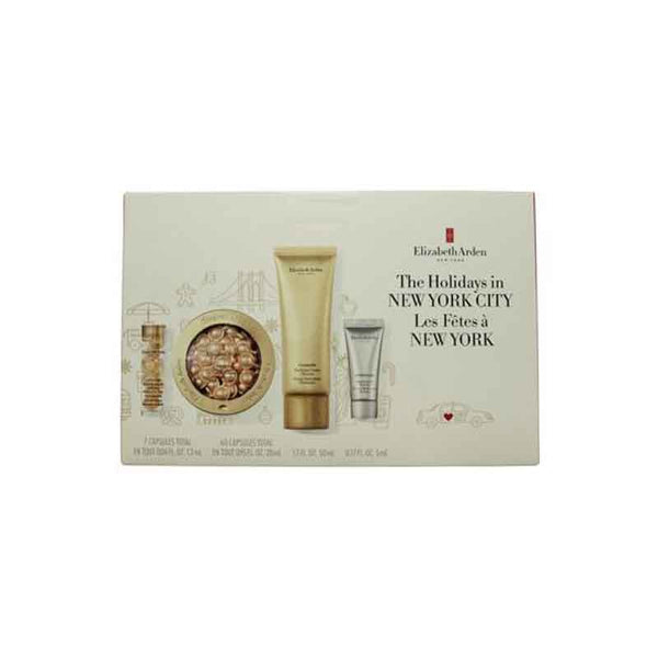 Elizabeth Arden Ceramide Gift Set 60 Capsules Advanced Ceramide Serum + 7 Capsules Advanced Ceramide Eye Serum + 50ml Ceramide Purifying Cream Cleanser + 5ml Superstar Booster