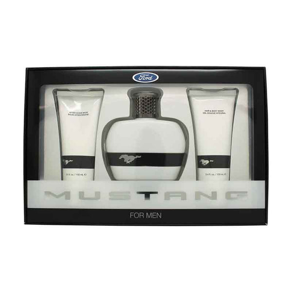 Mustang Ford Mustang Gift Set 100ml EDT + 100ml Aftershave Balm + 100ml Shower Gel