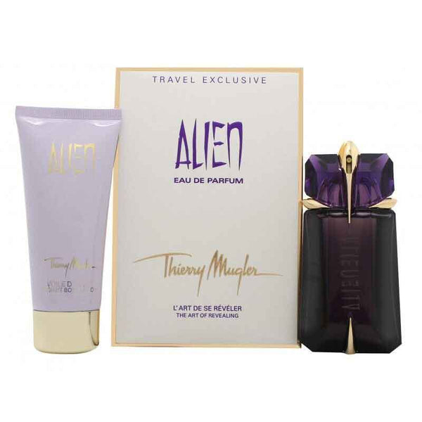 Thierry Mugler Alien Gift Set 60ml Refillable EDP Spray + 100ml Body Lotion