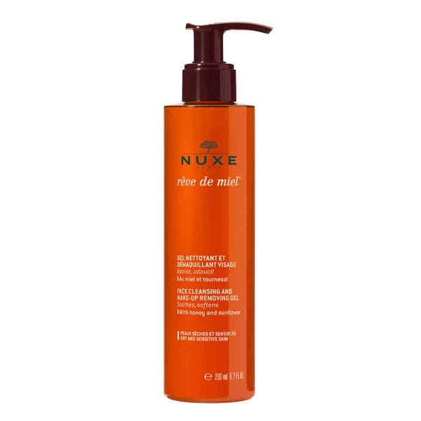Nuxe Reve de Miel Face Cleansing and Make-Up Removing Gel 200ml