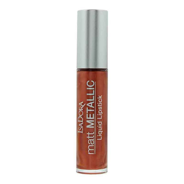 Isadora Matt Metallic Liquid Lipstick 7ml - 82 Copper Chrome