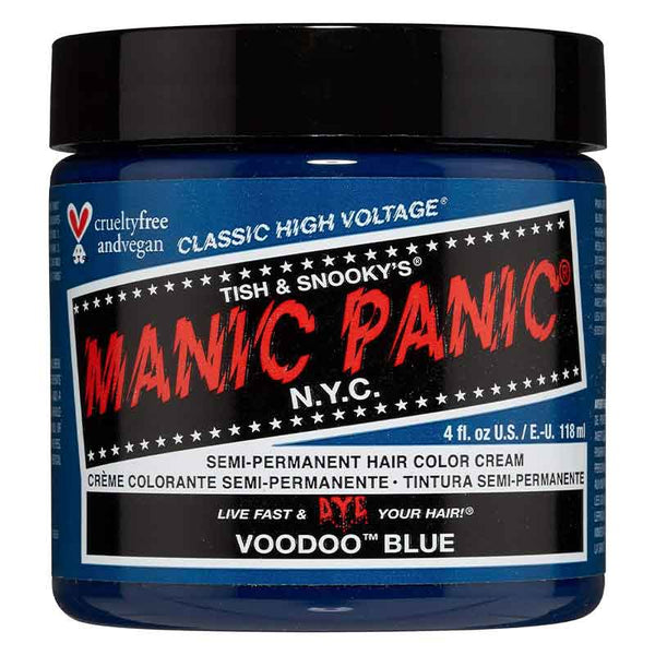 Manic Panic High Voltage Classic Semi-Permanent Hair Colour 118ml - Voodoo Blue