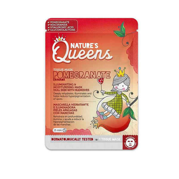 Nature's Queens Illuminating & Moisturising Tissue Mask 25g