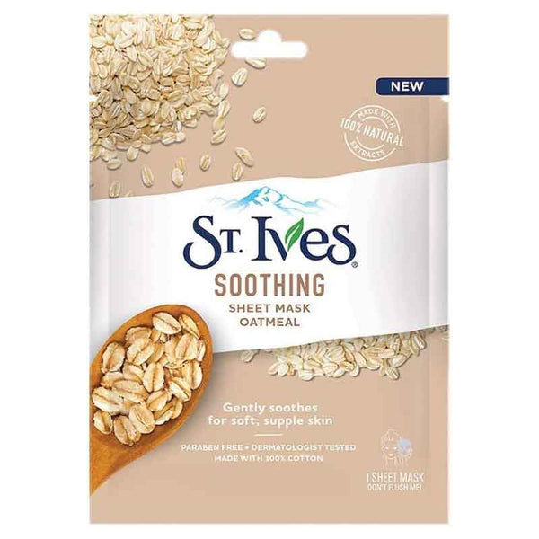 St. Ives Oatmeal Soothing Sheet Mask 23ml - 1 Sheet