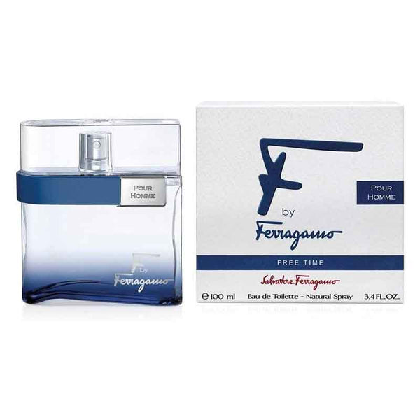 Salvatore Ferragamo F by Ferragamo Free Time Eau de Toilette 100ml Spray