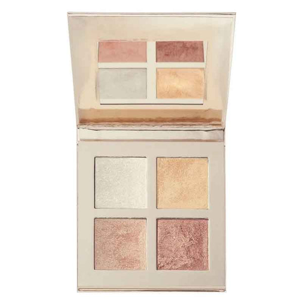 Makeup Revolution Face Quad Highlight Palette 4 x 3.5g - Incandescent