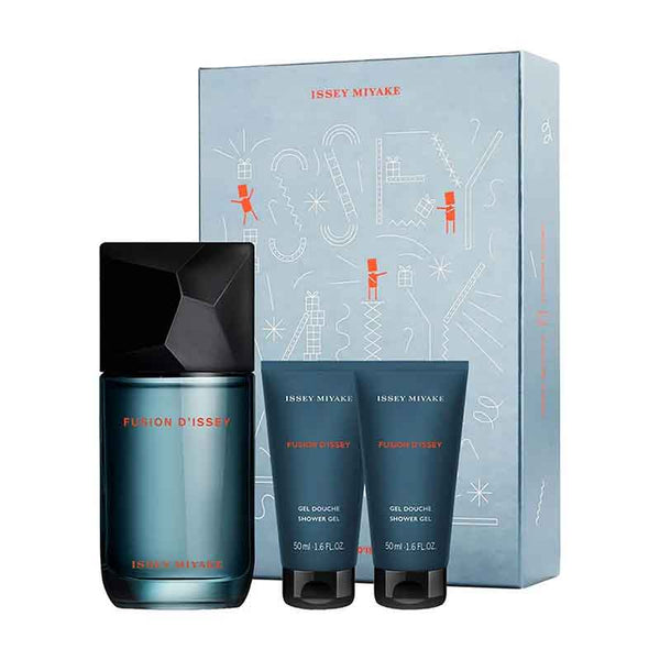 Issey Miyake Fusion d'Issey Gift Set 100ml EDT + 50ml Shower Gel + 50ml Shower Gel