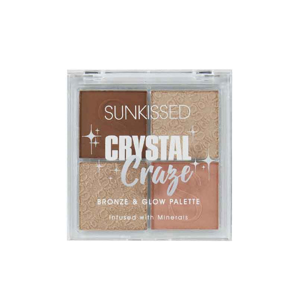 Sunkissed Crystal Craze Bronze & Glow Palette 4 x 3.8g