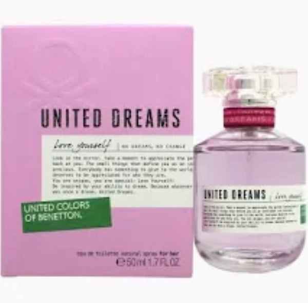 Benetton United Dreams Love Yourself Eau de Toilette 50ml Spray